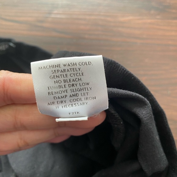 Eileen Fisher Pants Ponte RN78121/CA#34460 Black Pull on. Size PM - Picture 6 of 7